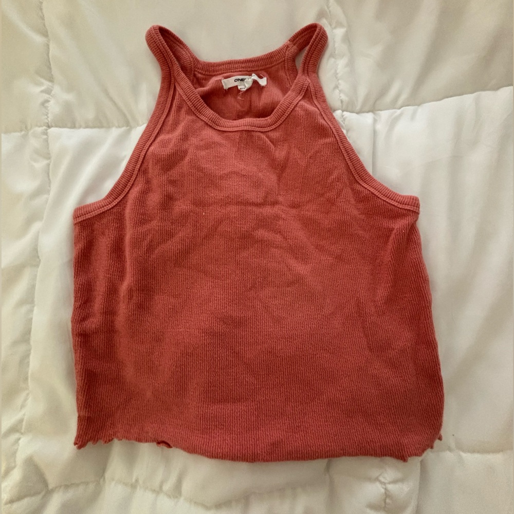 O’Neill Rust Red Sleeveless Knit Top